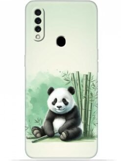 Panda design Soft Silicone Mobile Case for Oppo A31