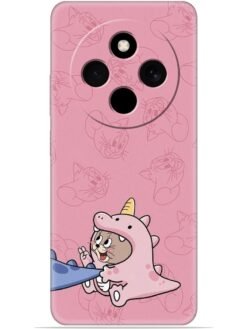Pink cartoon Soft Mobile Cover for Xiaomi Redmi 14C (5G)