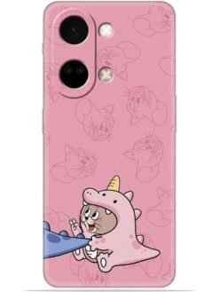 Pink cartoon Soft Mobile Cover for Oneplus Nord 3 (5G)