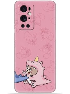 Pink cartoon Soft Mobile Cover for Oneplus 9 Pro (5G)