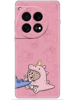 Pink cartoon Soft Mobile Cover for Oneplus 12 (5G)