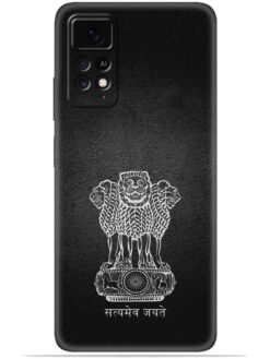 Satyamev jayate Soft Silicone Mobile Case for Xiaomi Redmi Note 12 Pro (4G)