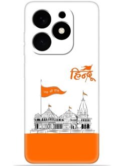 Shree ram mandir ayodhya Soft Mobile Cover for Tecno Spark 20/20C