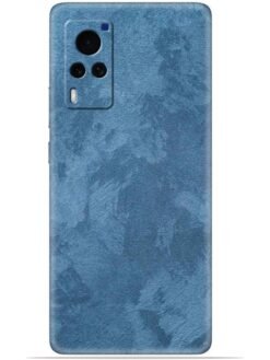Sky blue Soft Silicone Mobile Case for Vivo X60