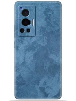 Sky blue Soft Silicone Mobile Case for Vivo X70 Pro (5G)