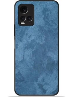 Sky blue Glossy Metal TPU Phone Cover for Vivo Y21/Y21A/Y21G/Y21T/Y21E