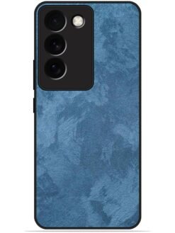 Sky blue Glossy Metal TPU Phone Cover for Vivo T3 (5G)
