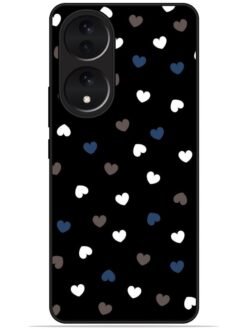 Small heart design Glossy Metal TPU Phone Cover for Vivo Y100 (5G)/Y100A (5G)