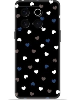 Small heart design Soft Mobile Cover for Oneplus 10T (5G)