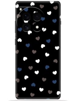 Small heart design Soft Mobile Cover for Oneplus 12R (5G)