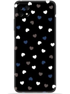 Small heart design Soft Mobile Cover for Samsung Galaxy F42 (5G)