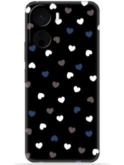 Small heart design Soft Silicone Mobile Case for Vivo Y16