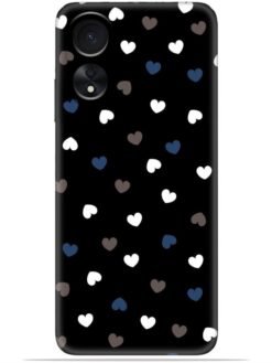 Small heart design Soft Silicone Mobile Case for Oppo A17