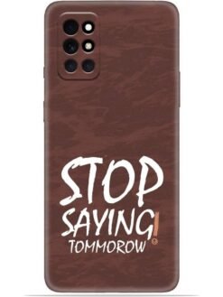 Stop saying logo Soft Mobile Cover for Oneplus 8T (5G)