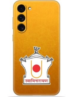 Swaminarayan akshar deri Soft Silicone Mobile Case for Samsung Galaxy S23 (5G)
