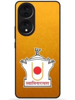 Swaminarayan akshar deri Glossy Metal TPU Phone Cover for Vivo Y100 (5G)/Y100A (5G)