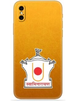 Swaminarayan akshar deri Soft Mobile Cover for Apple Iphone X/Xs