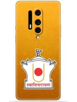 Swaminarayan akshar deri Soft Mobile Cover for Oneplus 8 Pro