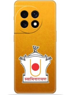 Swaminarayan akshar deri Soft Mobile Cover for Oneplus 11 (5G)