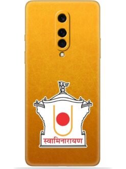 Swaminarayan akshar deri Soft Mobile Cover for Oneplus 8