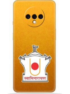 Swaminarayan akshar deri Soft Mobile Cover for Oneplus 7T