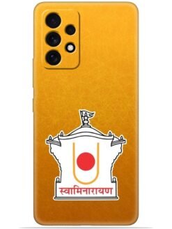 Swaminarayan akshar deri Soft Mobile Cover for Samsung Galaxy A33 (5G)