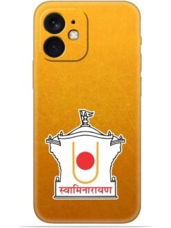 Swaminarayan akshar deri Soft Mobile Cover for Apple Iphone 12 Mini