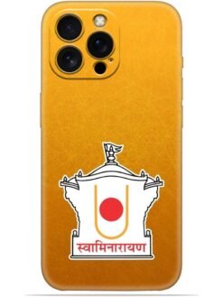 Swaminarayan akshar deri Soft Mobile Cover for Apple Iphone 14 Pro Max