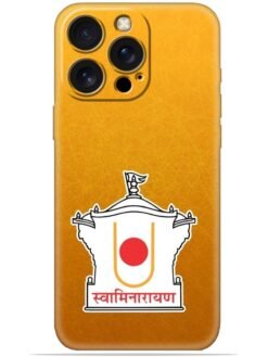 Swaminarayan akshar deri Soft Mobile Cover for Apple Iphone 16 Pro