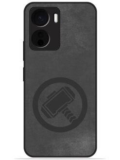 Thor logo Glossy Metal TPU Phone Cover for Vivo Y16