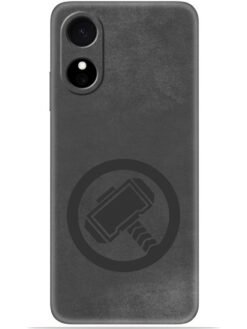 Thor logo Soft Mobile Cover for Oppo A17