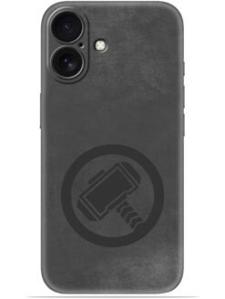 Thor logo Soft Mobile Cover for Apple Iphone 16