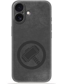 Thor logo Soft Mobile Cover for Apple Iphone 16 Plus