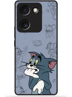 Tom and jerry Glossy Metal TPU Phone Cover for Vivo Y300 Plus (5G)