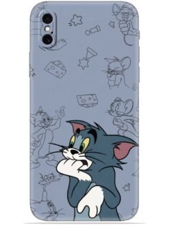 Tom and jerry Soft Mobile Cover for Apple Iphone X/Xs