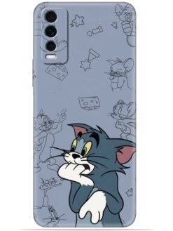 Tom and jerry Soft Mobile Cover for Vivo Y20/Y20i/Y20s/Y20A/Y20G/Y20T