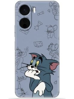 Tom and jerry Soft Mobile Cover for Vivo Y56 (5G)