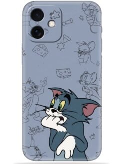 Tom and jerry Soft Mobile Cover for Apple Iphone 12