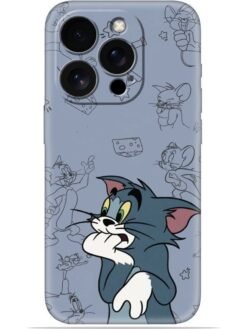 Tom and jerry Soft Mobile Cover for Apple Iphone 15 Pro