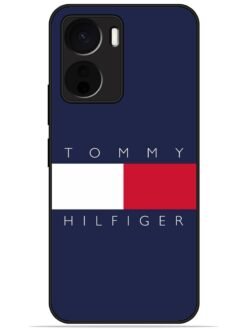 Tommy hilfiger logo Glossy Metal TPU Phone Cover for Vivo Y16