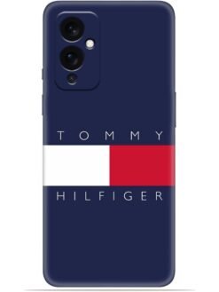Tommy hilfiger logo Soft Mobile Cover for Oneplus 9 (5G)