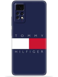 Tommy hilfiger logo Soft Mobile Cover for Xiaomi Redmi Note 11S