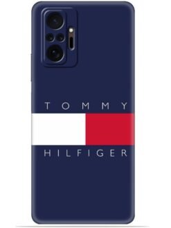 Tommy hilfiger logo Soft Mobile Cover for Xiaomi Redmi Note 10 Pro