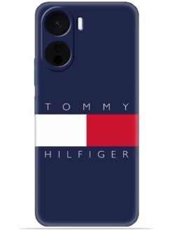 Tommy hilfiger logo Soft Mobile Cover for Vivo Y56 (5G)