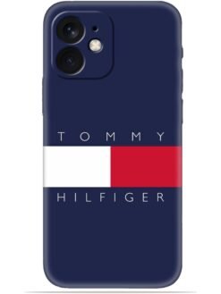 Tommy hilfiger logo Soft Mobile Cover for Apple Iphone 12 Mini
