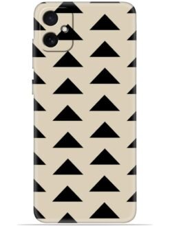 Triangle design Soft Silicone Mobile Case for Samsung Galaxy M05