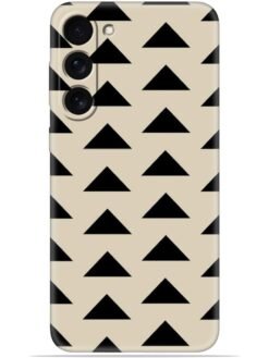 Triangle design Soft Silicone Mobile Case for Samsung Galaxy S23 Plus (5G)