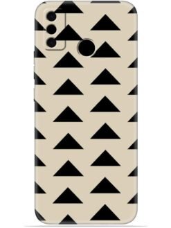 Triangle design Soft Mobile Cover for Tecno Spark Go (2020)