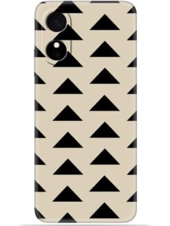 Triangle design Soft Mobile Cover for Oppo A17