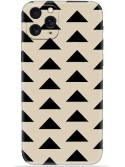 Triangle design Soft Mobile Cover for Apple Iphone 11 Pro